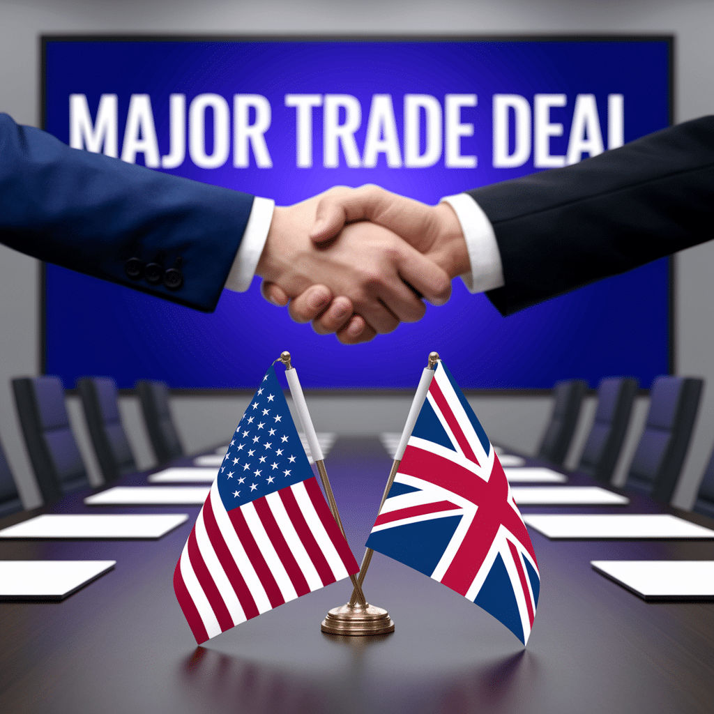 Trump to Announce Major Trade Deal with the UK This Thursday