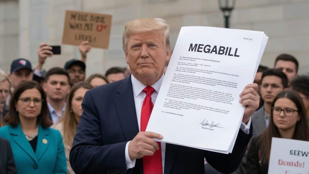 Protest Over Trump’s Megabill: Public Reactions