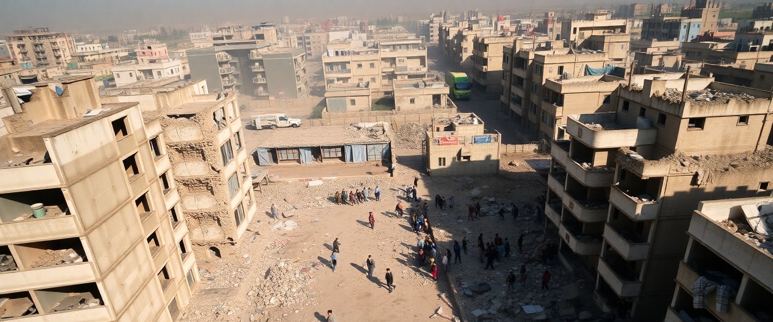 Gazans return to ruins in Gaza City after ceasefire begins and aid convoys arrive.