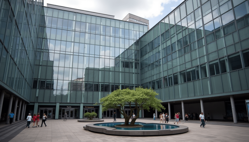 Illustration showing Deutsche Bank’s growth prospects under Germany’s 2025 fiscal stimulus, highlighting European banking recovery and investor confidence.